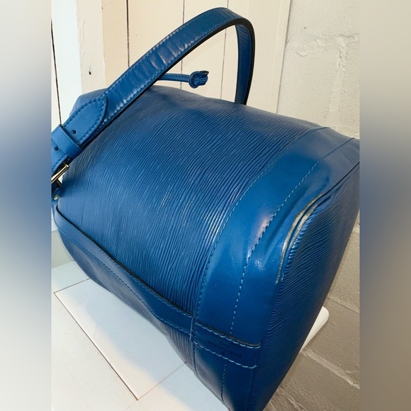 Louis Vuitton Noé LV RARE Vintage Bucket Bag – Blue Epi Leather France 1994 - Picture 12 of 17